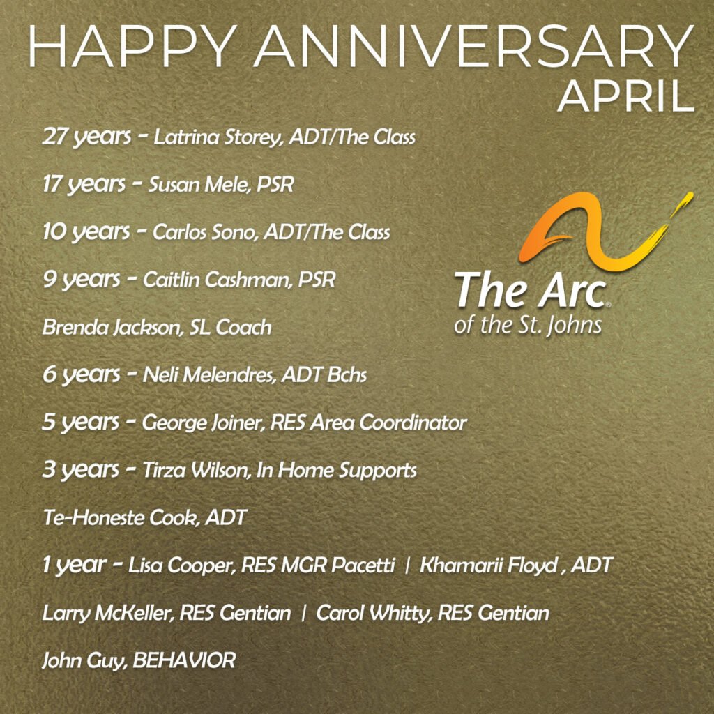 April Anniversary
